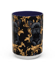 Regal Frenchie Noir Elegance Accent Coffee Mug