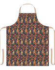 Floral Pawsome Dachsund Delight Apron