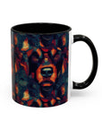 Rustic Rottie Charm Accent Coffee Mug