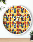 Dane-tastic Marvelous Mutt Mode Wall Clock