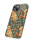 Blooming Goldie Glam Slim Phone Cases