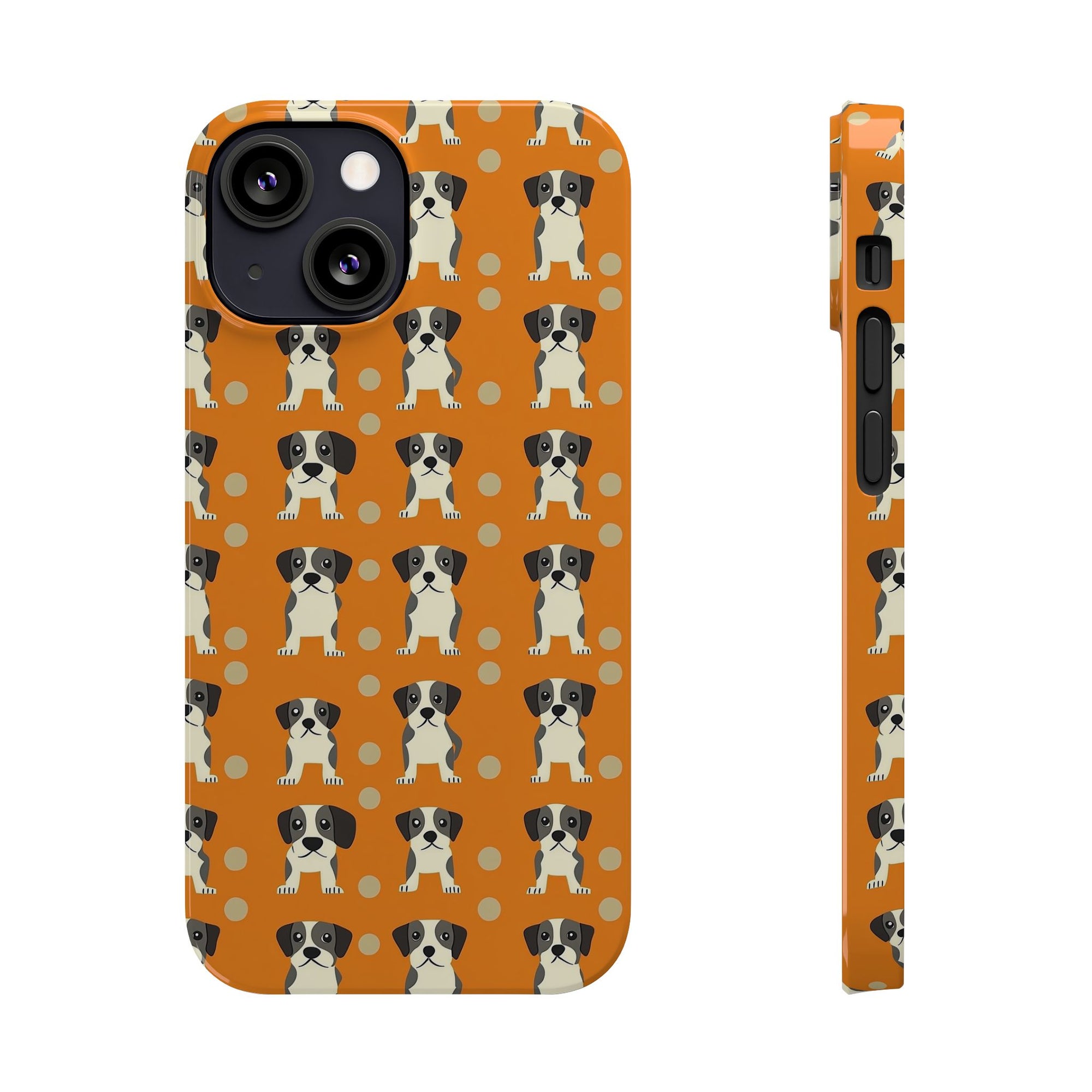 Boxer Blissful Chic Canine Slim Phone Cases