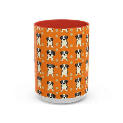 Boxer Blissful Chic Canine Accent Coffee Mug