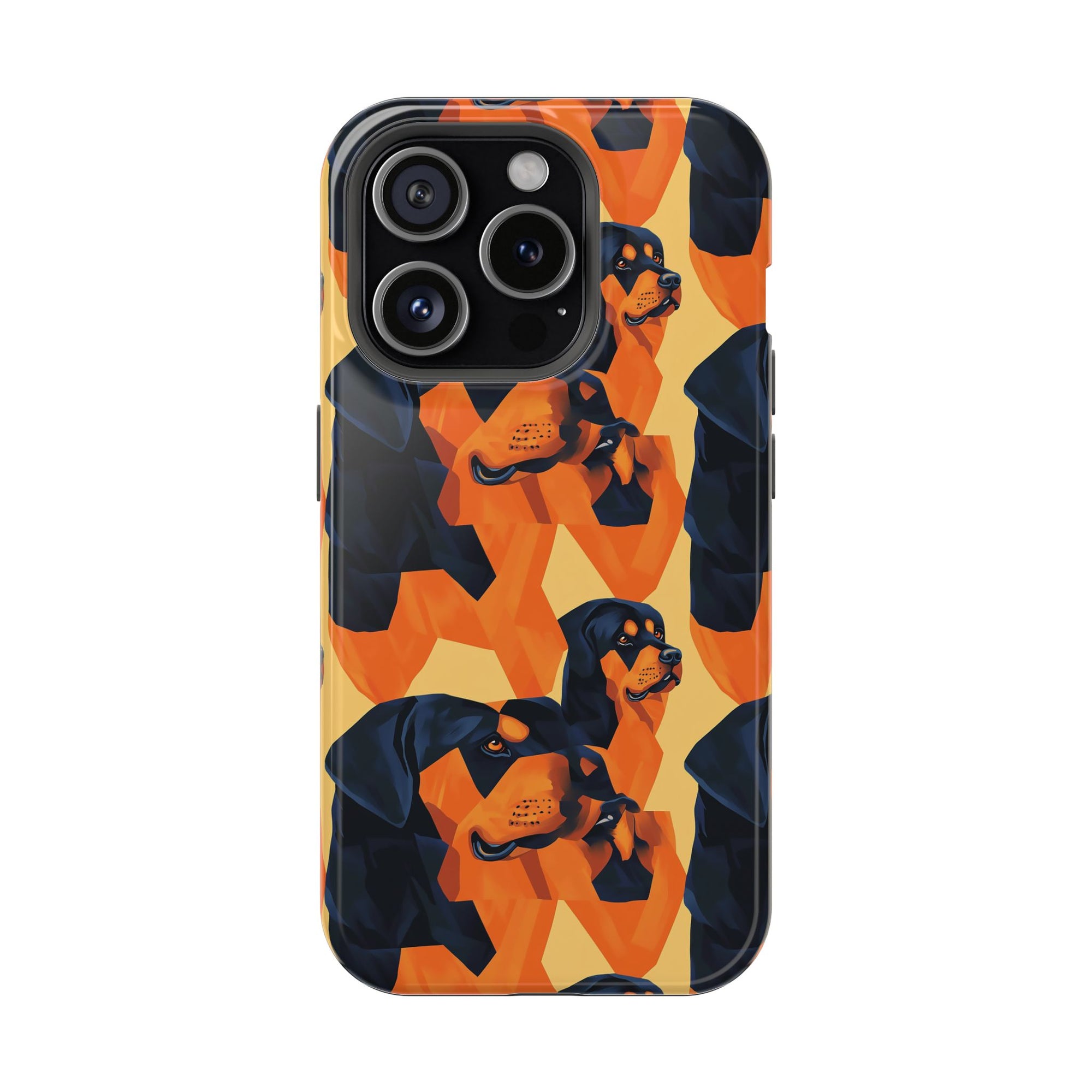 Rottweiler Chic Pawsitivity Magnetic Tough Cases