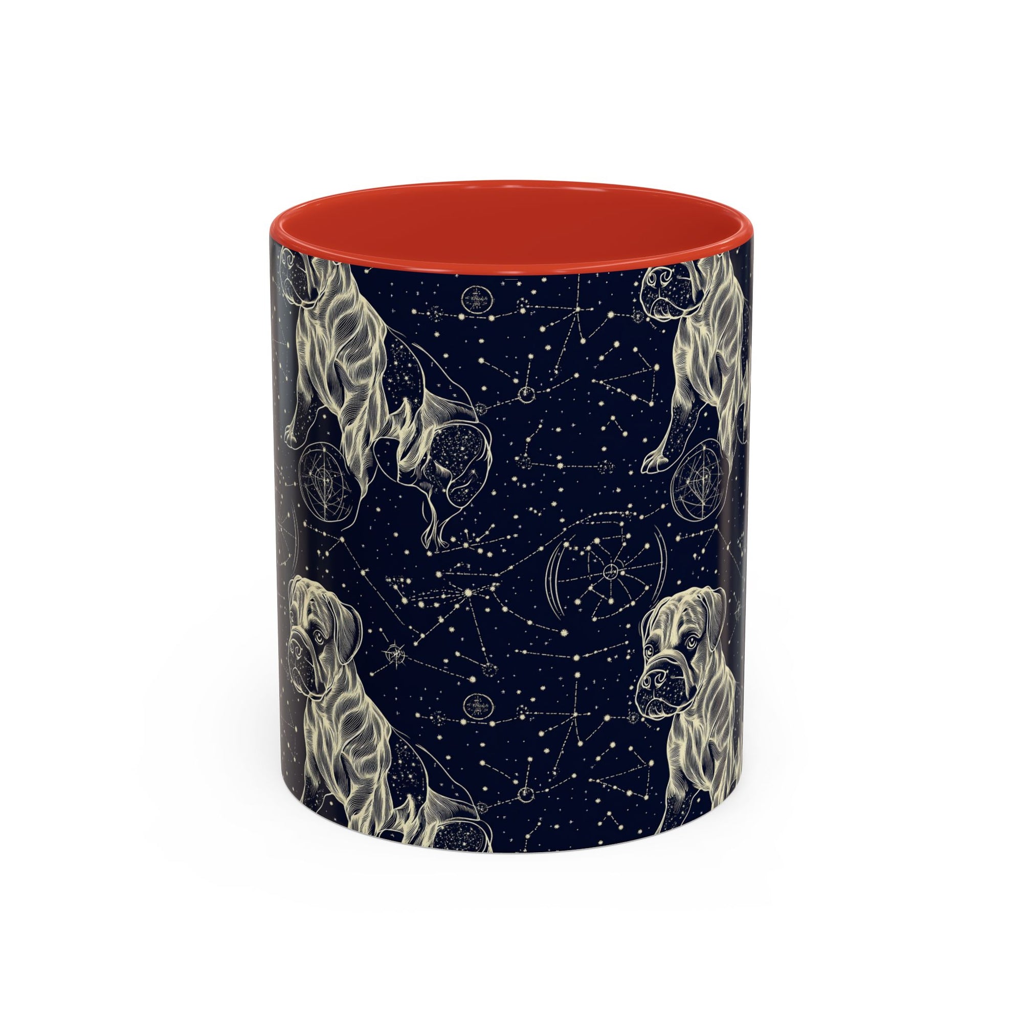 Celestial Boxer Bliss Accent Coffee Mug