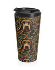 Labrador Lush Pooch Tapestry Stainless Steel Travel Mug