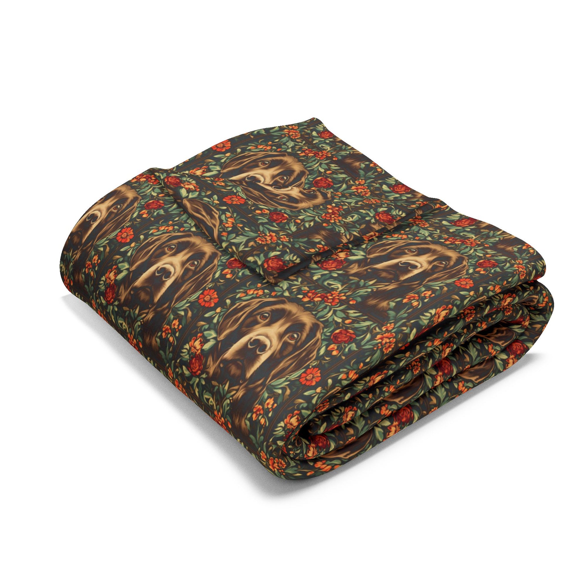 Labrador Lush Pooch Tapestry Arctic Fleece Blanket