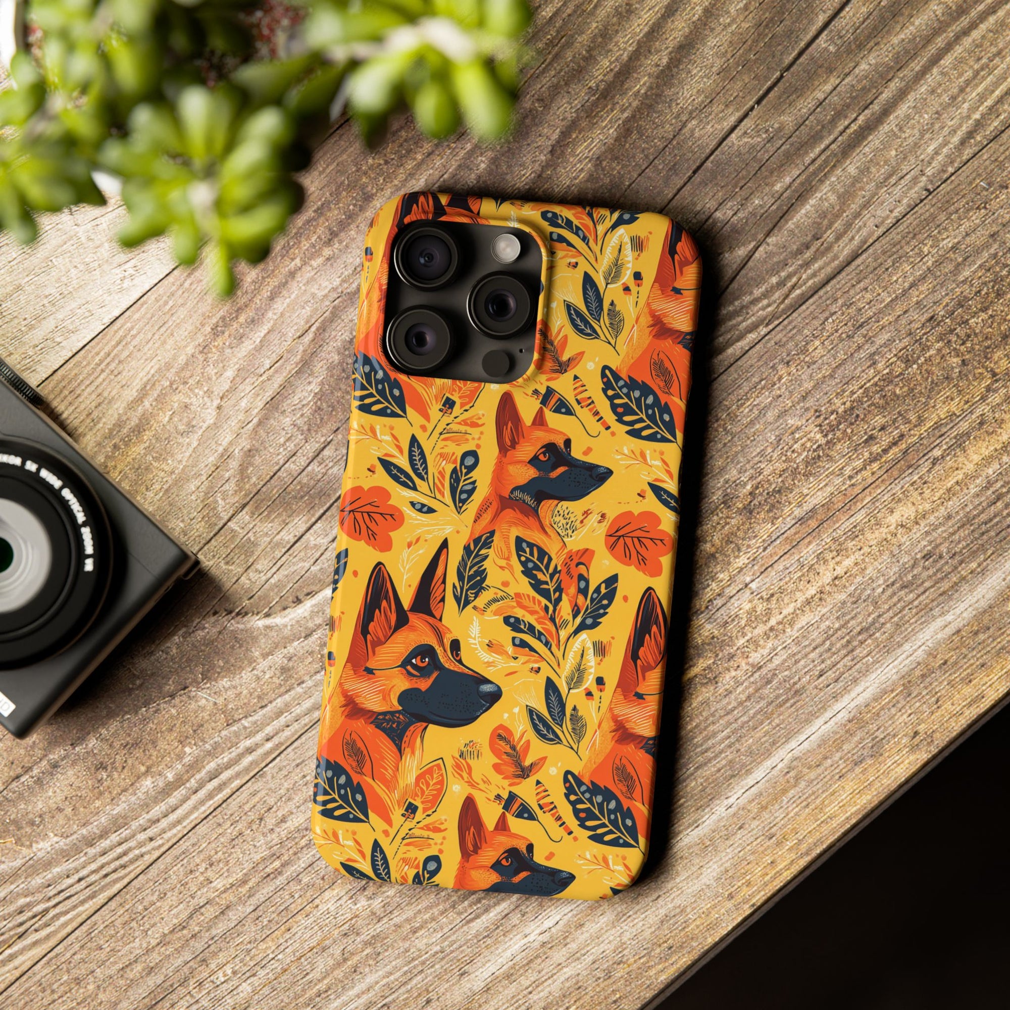 Shepherd Safari Retreat Slim Phone Cases