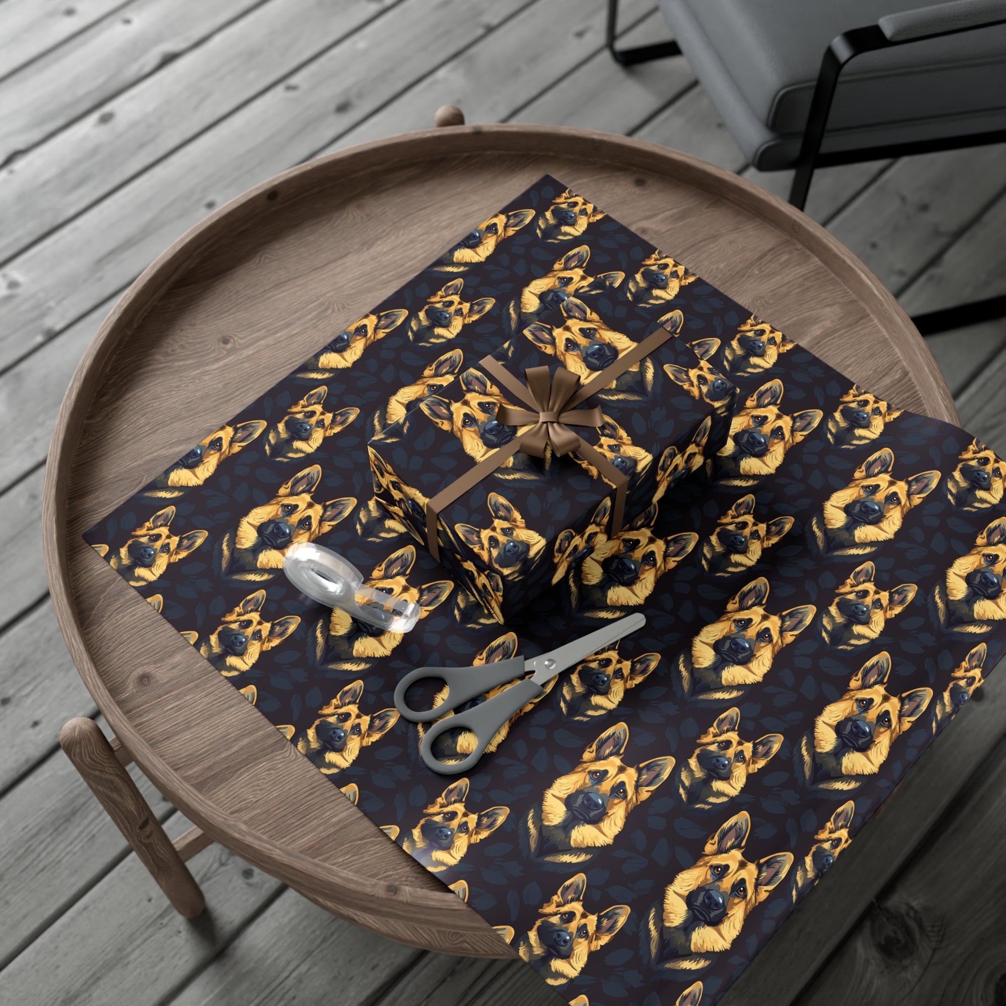 Majestic Hound Couture: German Shepherd LuxeBlend Gift Wrap Papers