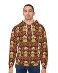 Golden Pawsatronic Tapestry Unisex Pullover Hoodie