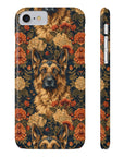 WhimsiWooly Shepherd Spritz Slim Phone Cases