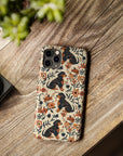 Blossoming Dachshunds Delight Slim Phone Cases