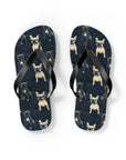 Frenchie Celestial Soar Flip Flops