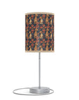 Floral Pawsome Dachsund Delight Lamp on a Stand