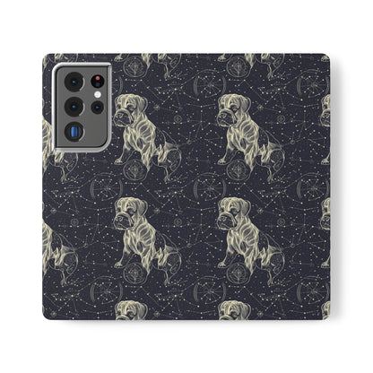 Celestial Boxer Bliss Flip Cases