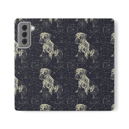 Celestial Boxer Bliss Flip Cases