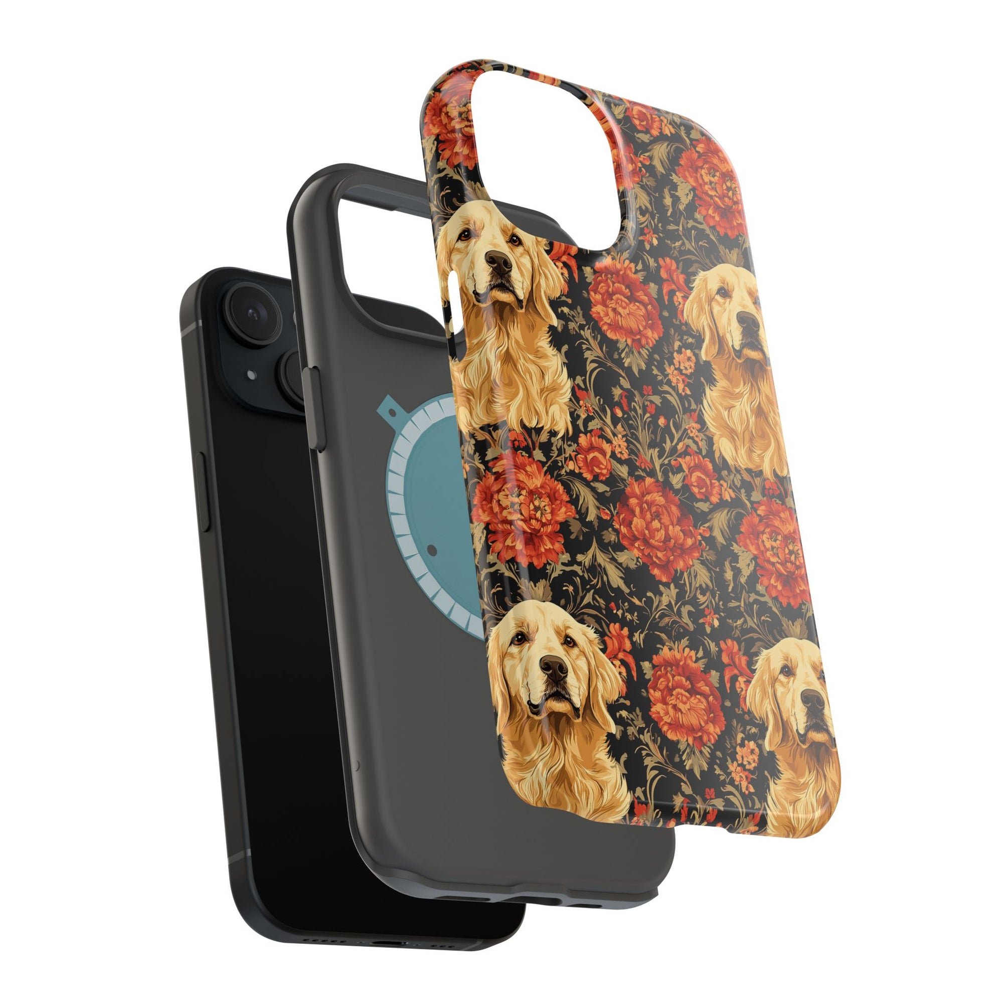 Golden Pawsatronic Tapestry Magnetic Tough Cases