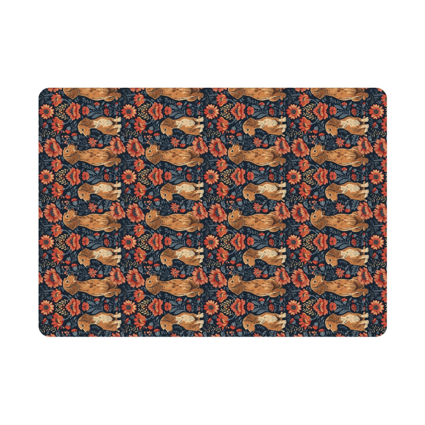 Floral Pawsome Dachsund Delight Postcards