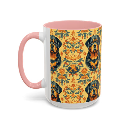 Royal Rottie Regalia Accent Coffee Mug