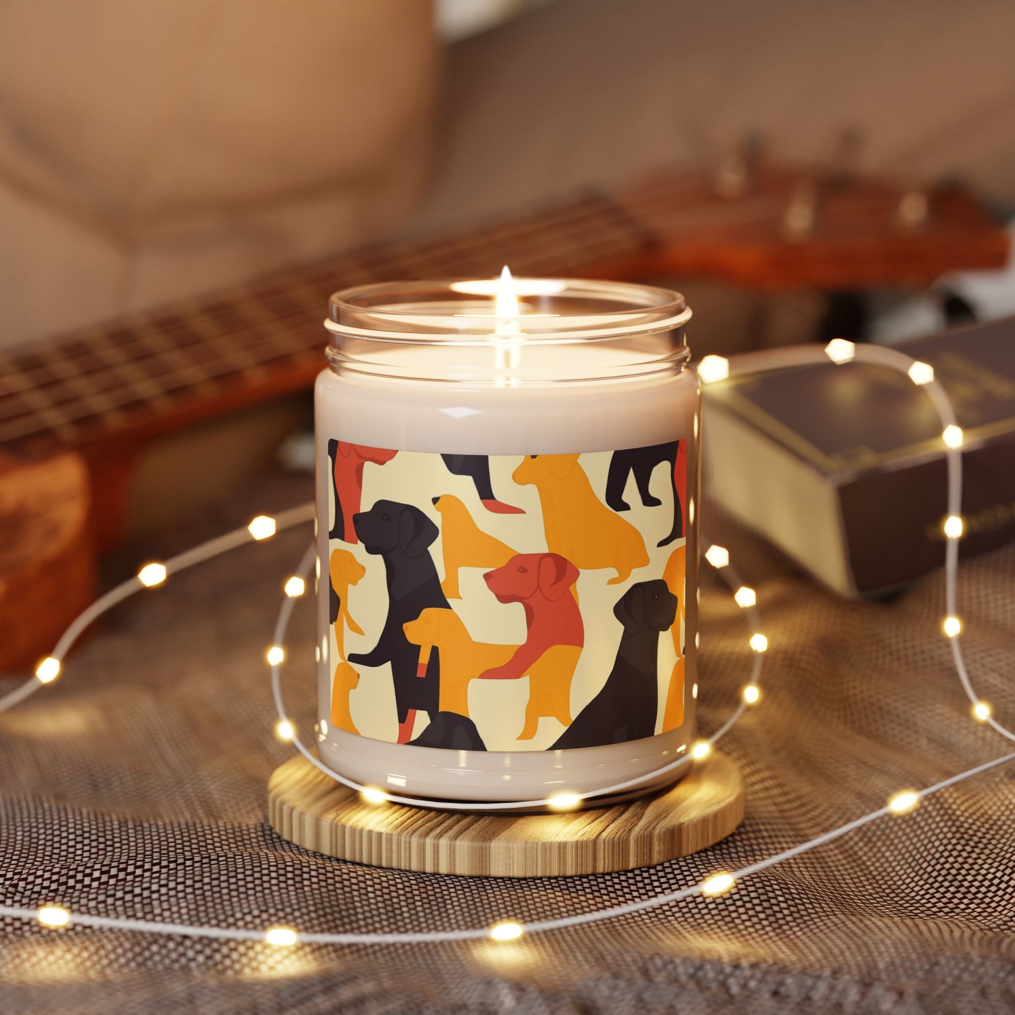 Modern Charm Labrador Chic Scented Soy Candle