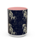 Celestial Boxer Bliss Accent Coffee Mug