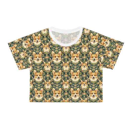 Corgi Charmz Crop Tee