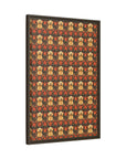 Golden Pawsatronic Tapestry Matte Canvas, Framed