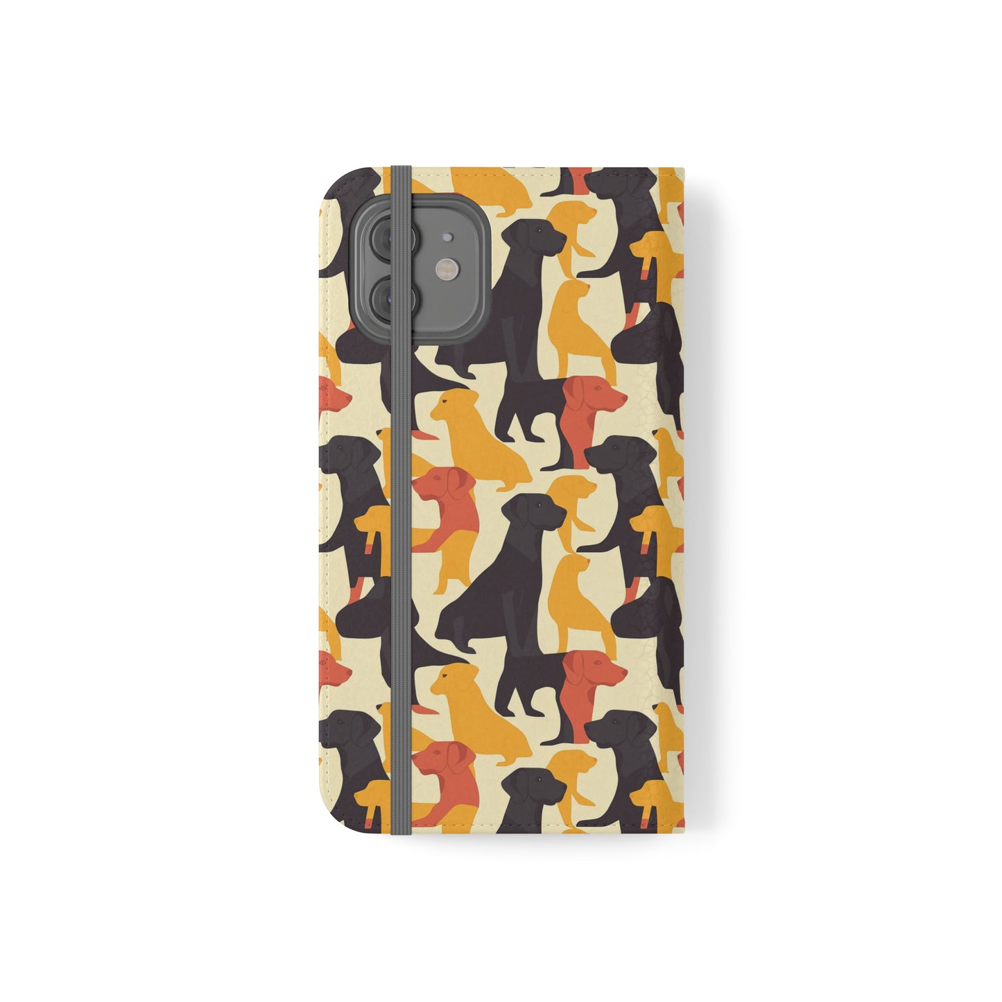 Modern Charm Labrador Chic Flip Cases