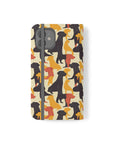 Modern Charm Labrador Chic Flip Cases