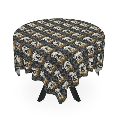 Wildwood Wanderlust Bulldog Tablecloth