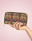 Yorkie Charm Twins Zipper Wallet