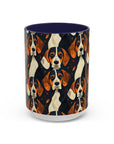 Beagle Glimmer Gaze Glamour Accent Coffee Mug