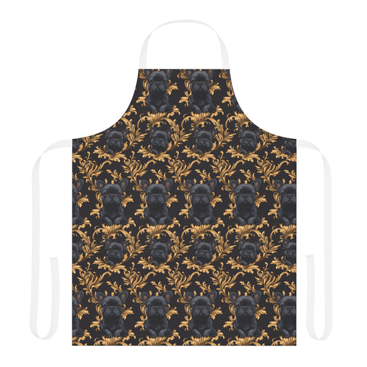 Regal Frenchie Noir Elegance Apron