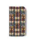 Pawsome Rottweiler Royalty Plaid Flip Cases