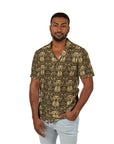 Royal Pawsitivity Labs Men's Hawaiian Camp Shirt