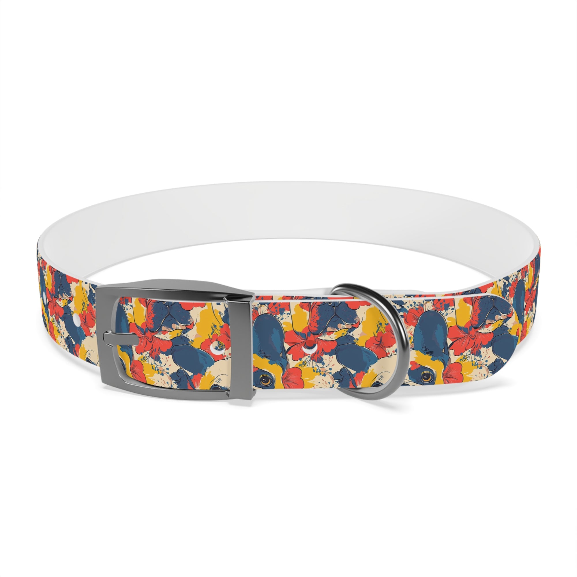 Bloom Pup Frenchietastic Splatter Dog Collar