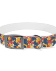 Bloom Pup Frenchietastic Splatter Dog Collar