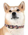 Glitchy Bulldog Blitz Dog Collar