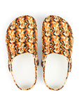 Golden Woof Abstract Glamour Kid's Foam Clogs