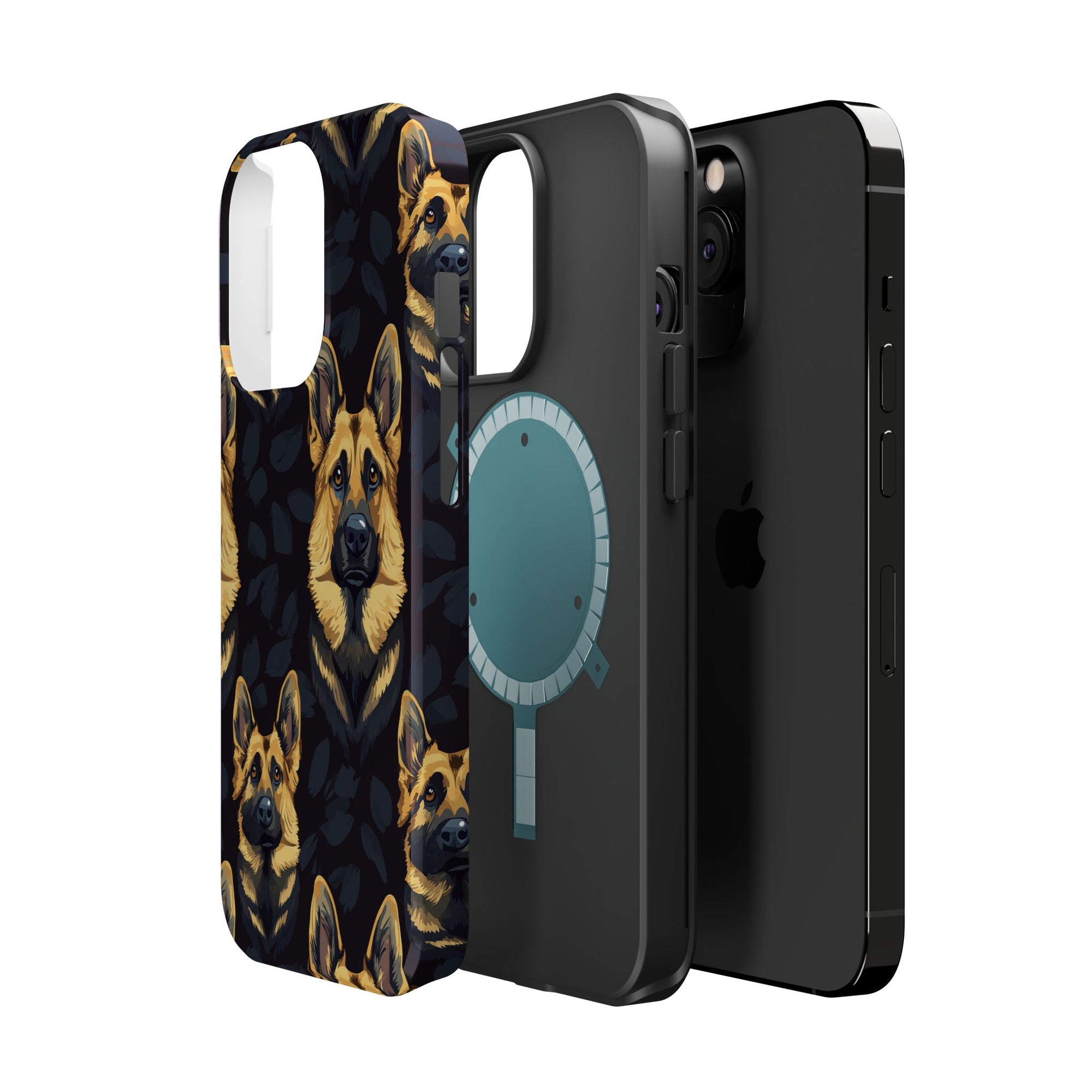 Majestic Hound Couture: German Shepherd LuxeBlend Magnetic Tough Cases