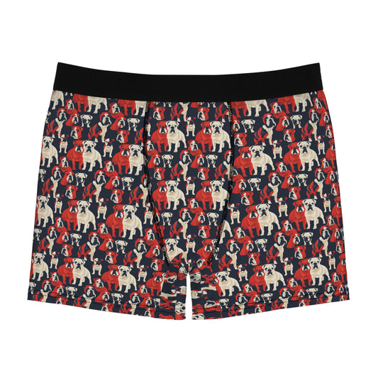 Bulldoggy Bliss Chomper Men's Boxer Briefs