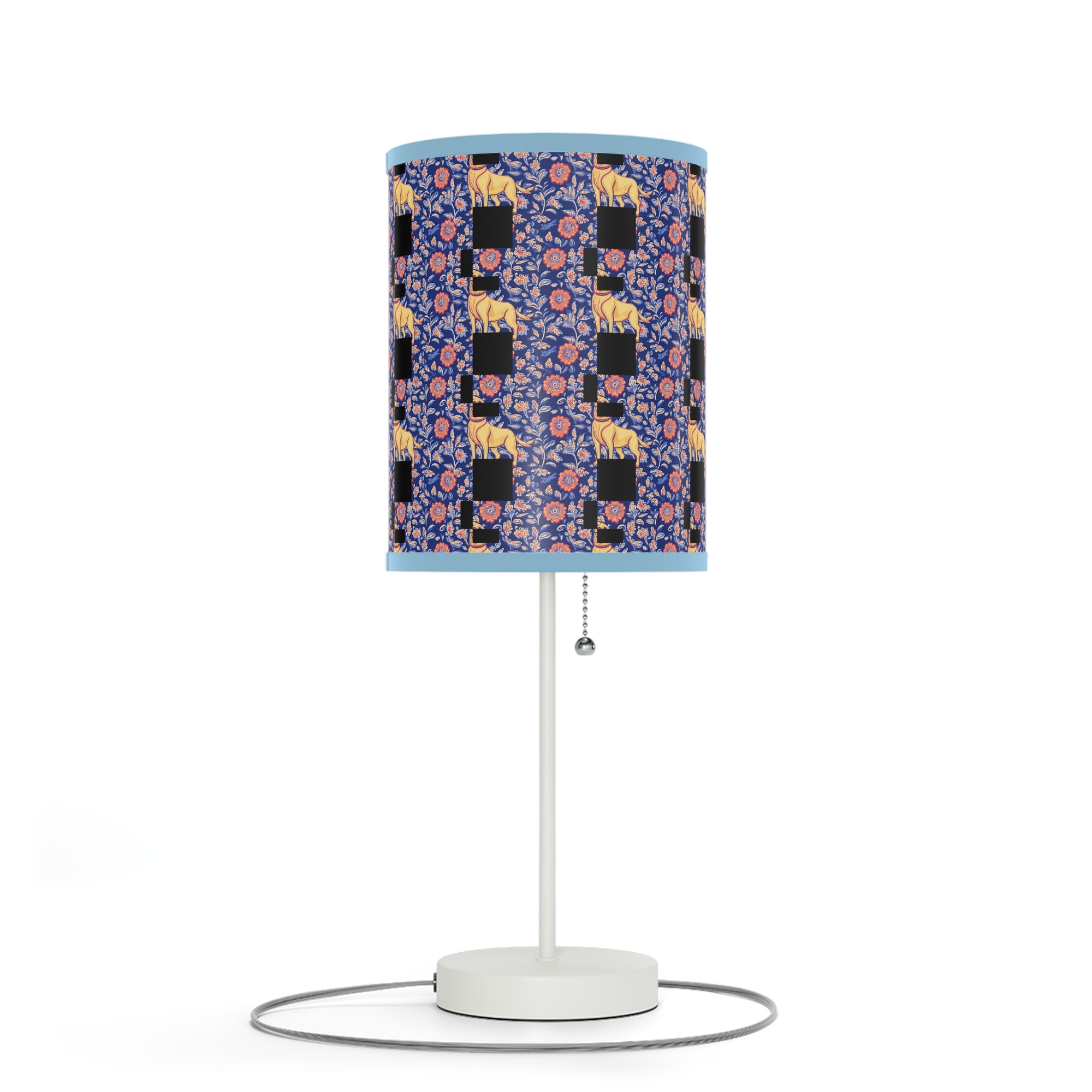 Bloomtastic Lab Petal Parade Lamp on a Stand