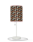 Beagle Glimmer Gaze Glamour Lamp on a Stand