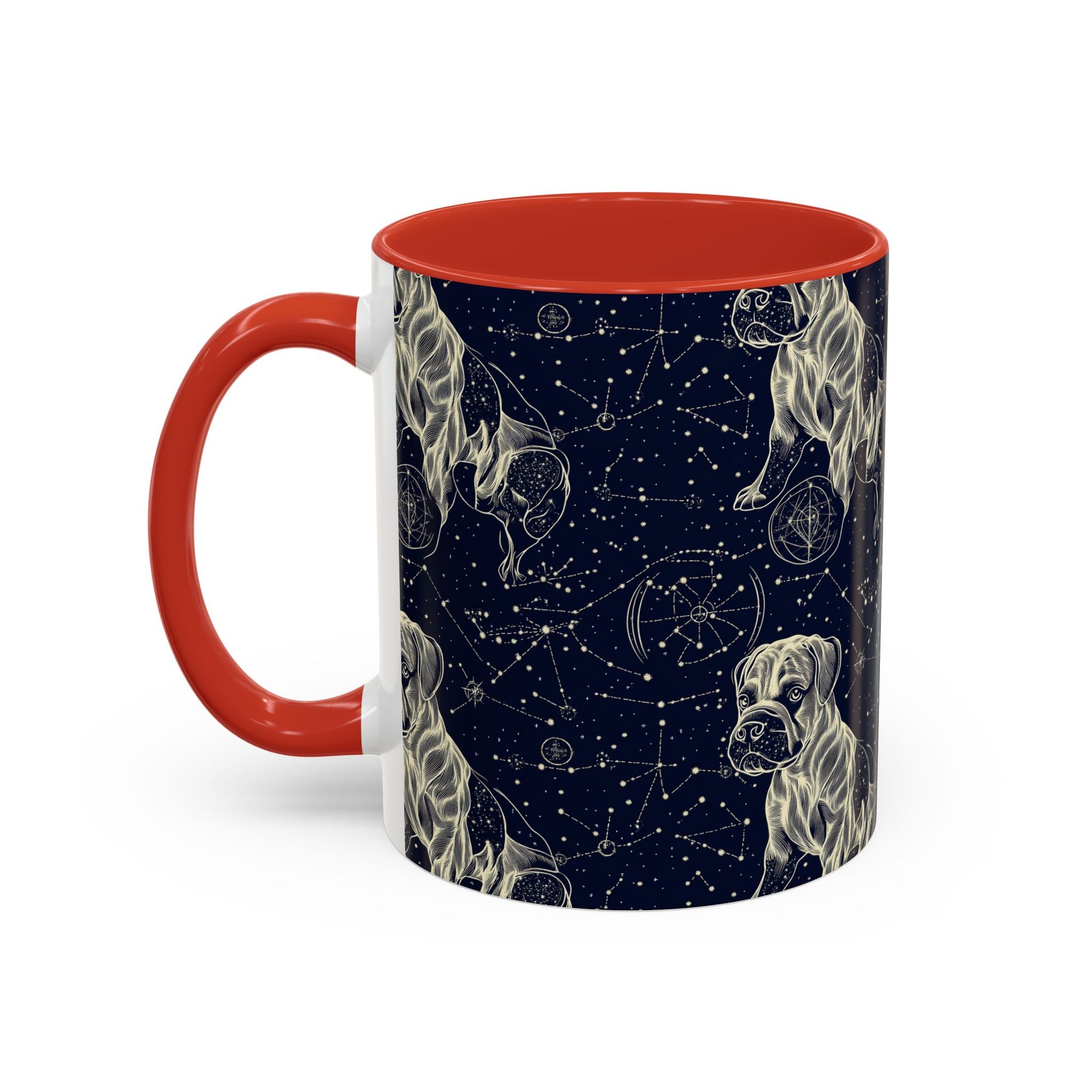 Celestial Boxer Bliss Accent Coffee Mug