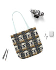 Wildwood Wanderlust Bulldog Canvas Tote Bag