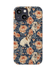 Blooming Bulldog Beauty Slim Phone Cases