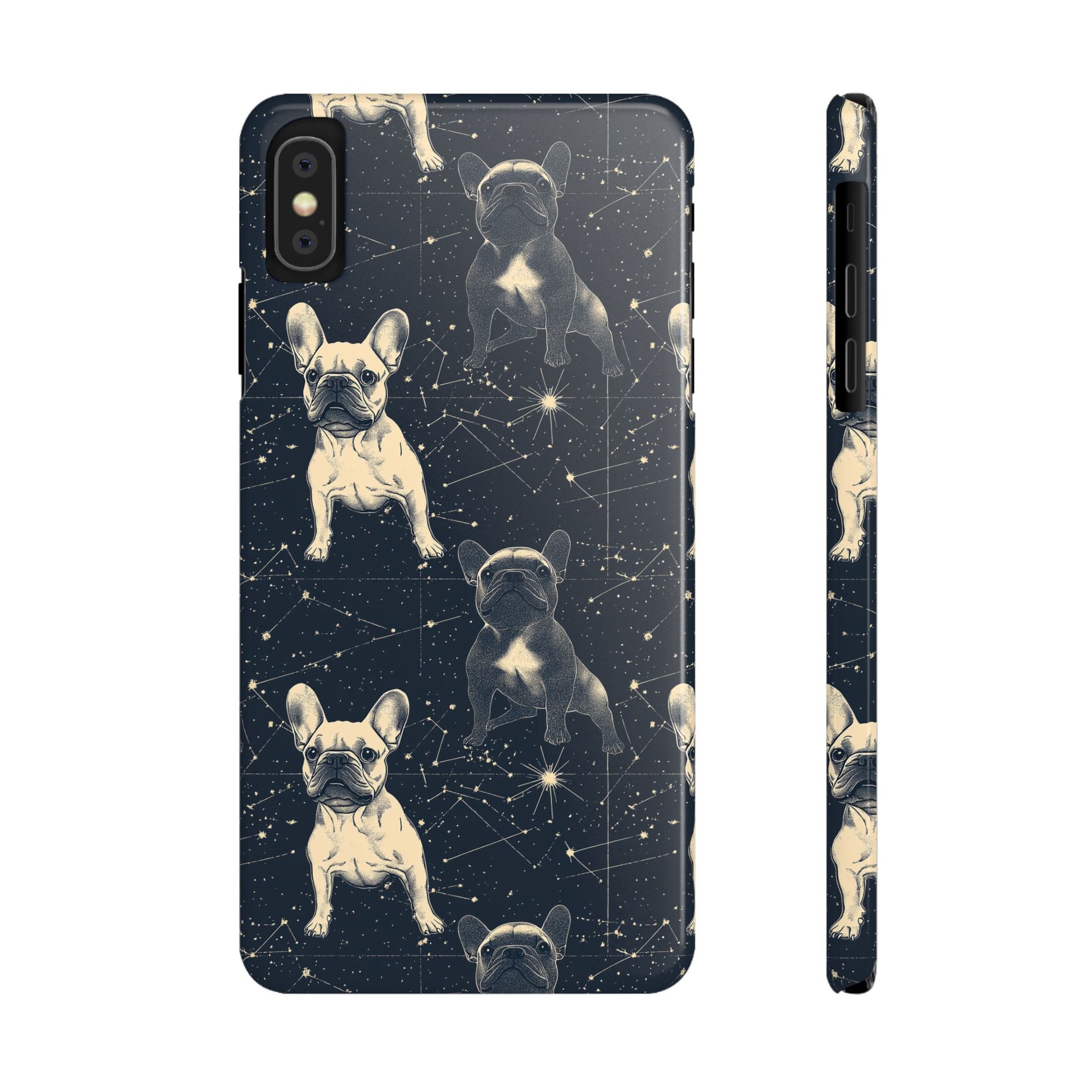 Frenchie Celestial Soar Slim Phone Cases