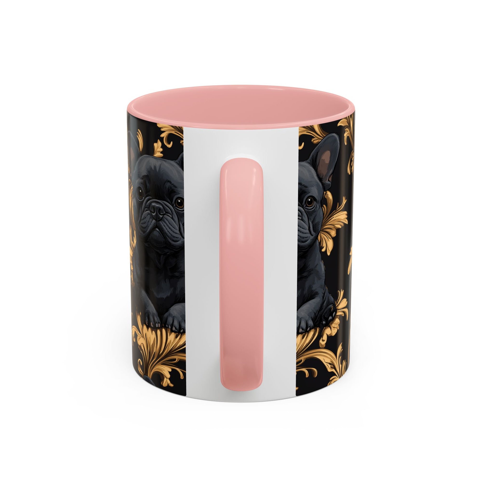 Regal Frenchie Noir Elegance Accent Coffee Mug