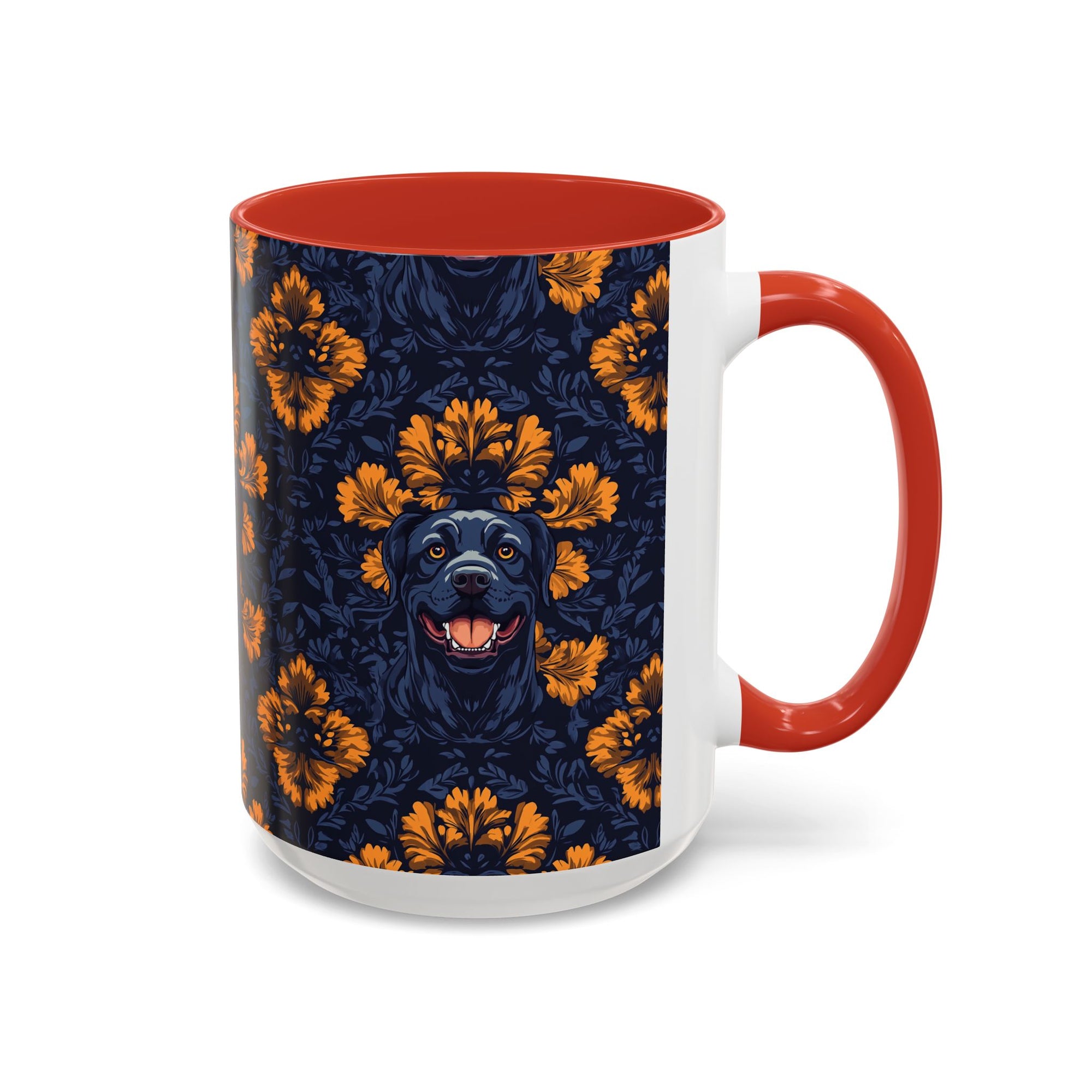 Royal Rottweiler Regalia Accent Coffee Mug