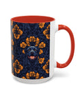 Royal Rottweiler Regalia Accent Coffee Mug